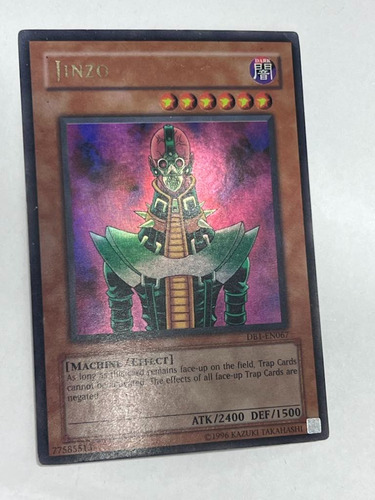 Jinzo Yugioh Ultra Db2 Ultra Raro Con Daño