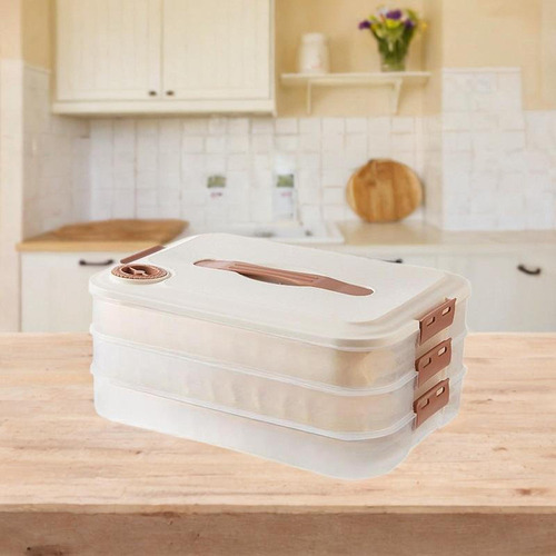 Contenedor De Almacenamiento De Alimentos, Caja Tres Capas