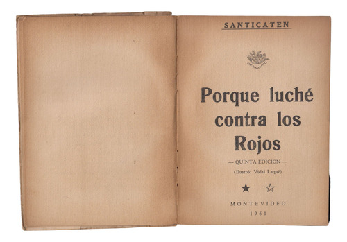 Guerra Civil España Santicaten Porque Luche Contra Los Rojos (Usado)