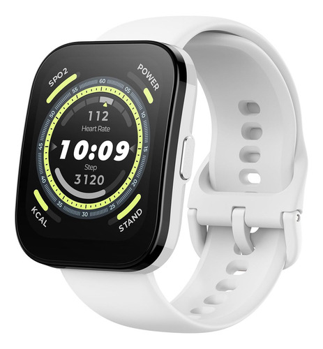 Smartwatch Amazfit Bip 5 Gps 120 Esportes A Prova D'água Nfc Caixa Branco Pulseira Prateado