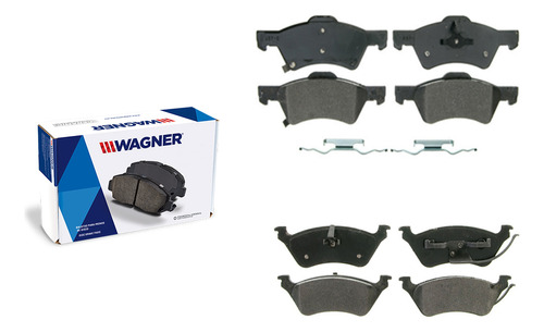 Kit Balatas Delantera Trasera Wgnn Chrysler Voyager 2003