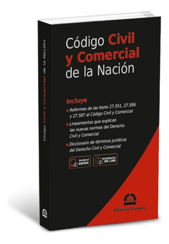 Codigo Civil Y Comercial De La Nacion [2017] - Ed. Estudio