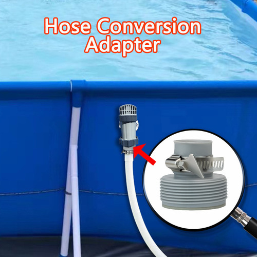 Accesorios Piscina: Conector Filtro 3pcs - Calidad Duradera