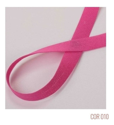 Viés De Algodão Destaque Largo (35mm) - 20m Cores Cor Rosa Pink 10