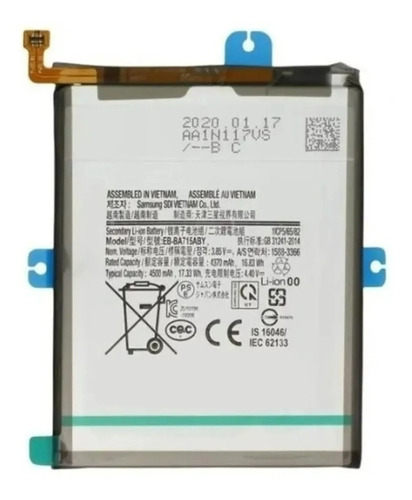 Bateria Para Samsung Galaxy A71 A715 A81 Note 10 Lite N770