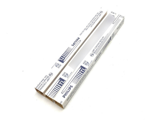 Lot Of 3 Philips F6t5/cw Plus Linear Fluorescent Bulbs 6 Ssb