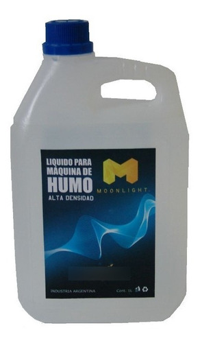 Liquido Maquina Humo Alta Densidad 1 Litro Moon Smokepro1l