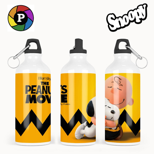 Botella Deportiva Snoopy Charlie Brown - Varios Modelos