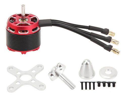 Motor Sin Escobillas C2830 Outrunner De Aluminio Con Ala Fij