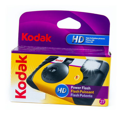 Imagen 2 de 2 de Cámara De Fotos Descartable Kodak Con Rollo 35mm