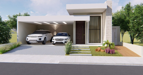 Imagem 3 de 6 de Planta De Casa 3 Quartos - Projeto Arquitetônico Completo
