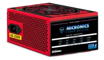 Comprar Fuente De Poder Gamer Atx 700w Real Ppfc Micronics
