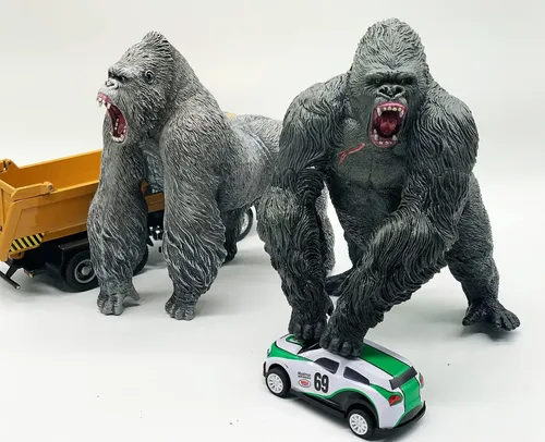 Brinquedos Gorilla King Kong Com Figura De Ação De Rock Real