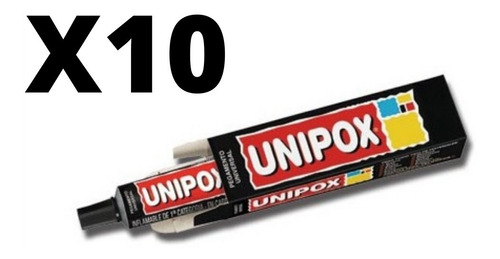 Pegamento Adhesivo Universal Unipox De 100 Ml X10 Unidades