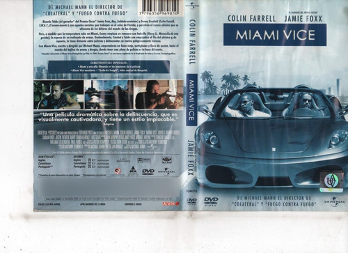 Miami Vice (2006) - Dvd Original - Mcbmi