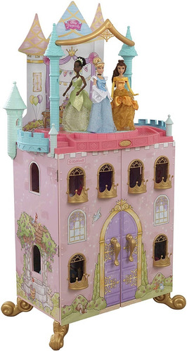 Casa De Muñecas De Madera Disney Princesas 122 Cm Kidkraft | Meses sin  intereses