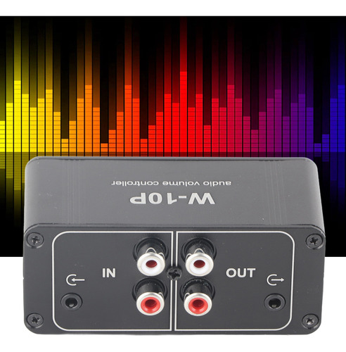 Mini Controlador De Volume De Áudio Estéreo Volume Do Fone D