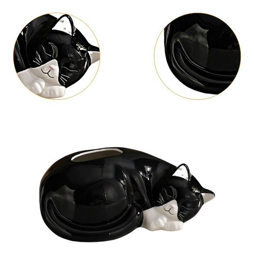 Caja De Pañuelo De Cerámica Cubierta De Tise Negro