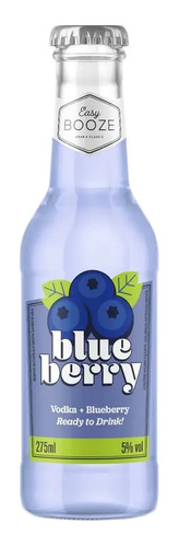 Drink Pronto Easy Booze Blueberry 275ml Unidade Long Neck