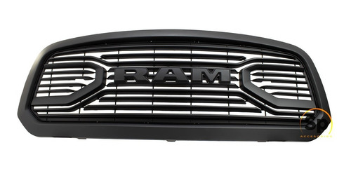Imagen 3 de 10 de Parrilla Letra Led Dodge Ram 2013-2019 Lujo Nueva Edicion Es