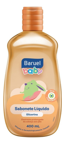 Sabonete líquido Baruel Baby em líquido 400 ml