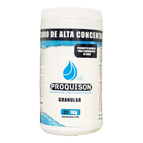 Cloro Para Alberca Granular 1 Kg Al 90% Tricloro