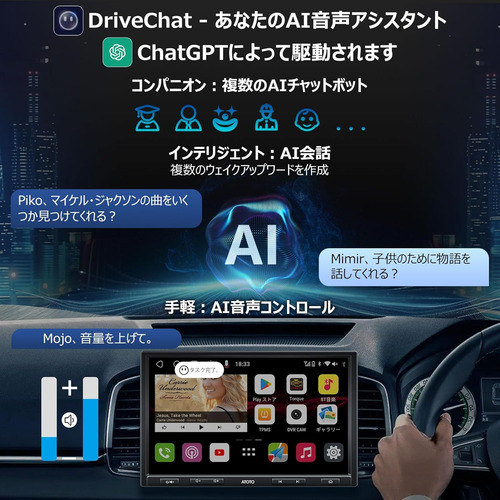 Receptor Estéreo De Coche Android 10 Pulgadas Con Carplay