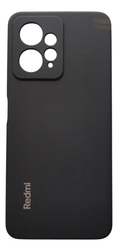 Funda Xiaomi Redmi Note 12 4g Color Negro Lisa