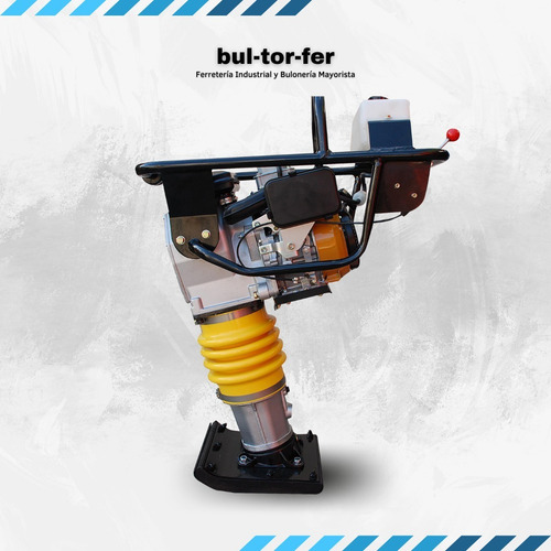 Imagen 3 de 10 de Vibroapisonador Compactador Macromaq 4hp Robin 13kn