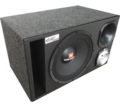 Caixa Trio Woofer Mg-1000 + D200 + St400