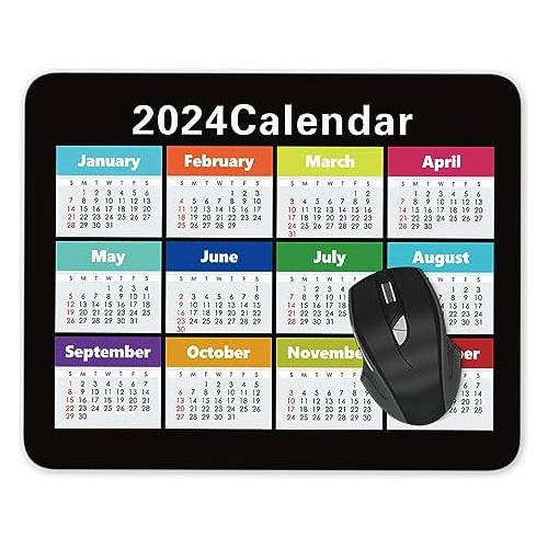 Alfombrilla De Ratón Calendario Año 2024, Alfombrilla...