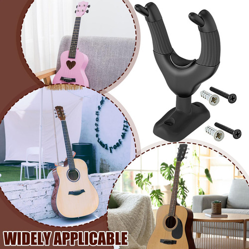 Soporte De Guitarra De Montaje En La Pared Colgador De Guita