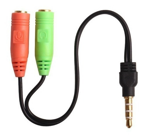 Adaptador Mini Plug 3.5 Audio A Auricular Y Micrófono Ps4