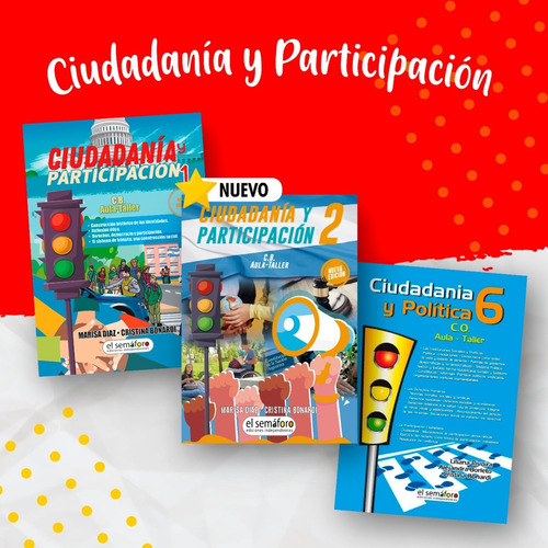 Ciudadanía Y Participación 1 -2 Y 6(3 Libros)
