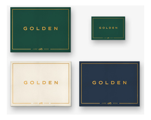 Jungkook Golden Set (las 3 Versiones + Wev. Albums Ver) Bts 
