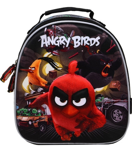 Lancheira Angry Birds 300d + Eva Preto - Abl800601 Sanya