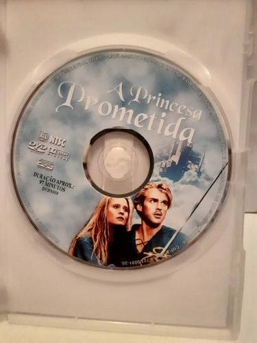Dvd Filme A Princesa Prometida Rob Reiner Música M. Knopfler (Usado)
