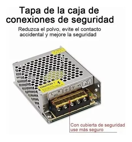 Fuente Conmutada De Alimentación 12v 5a 60w, 110/220vca