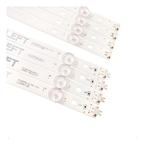 Kit Barra Led Tv LG 49lj5550 Compatível 8 Barras De Leds King Note