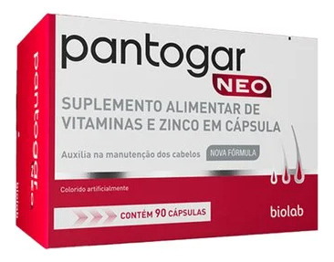 Pantogar Neo Com 60 Cápsulas Sem Sabor