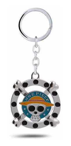 Llavero One Piece Calavera Giratoria