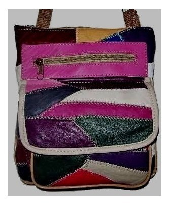 Imagen 1 de 7 de Bolsos Dama En Cuero Con Tapa Somos Fabricantes Mayoris