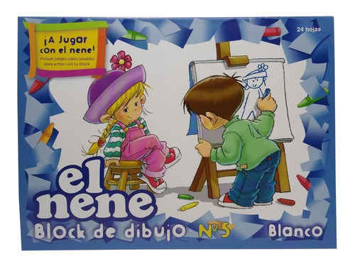 Block De Dibujo El Nene N° 5 Blanco