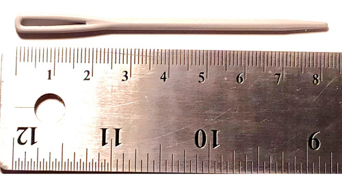 Aguja Estambrera Gris.2 De 73 Mm. 2 De 82 Mm. 2 De 95 Mm.