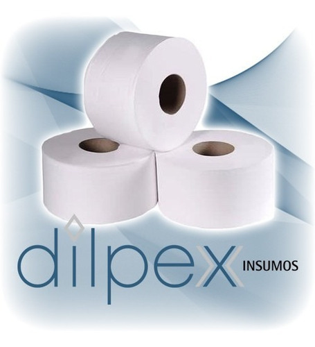 Papel Higienico 300 Metros Mts Pack Por 8 Un Blanco Premium