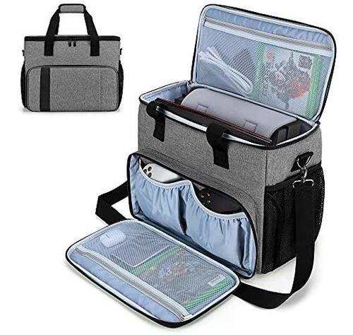 Bolsa Portatil Con Correa Compatible Con Xbox Series S Gris