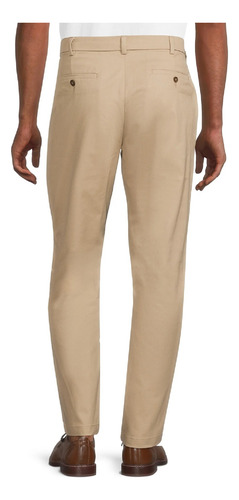 Pantalon De Vestir Para Hombre George Corte Recto Premium