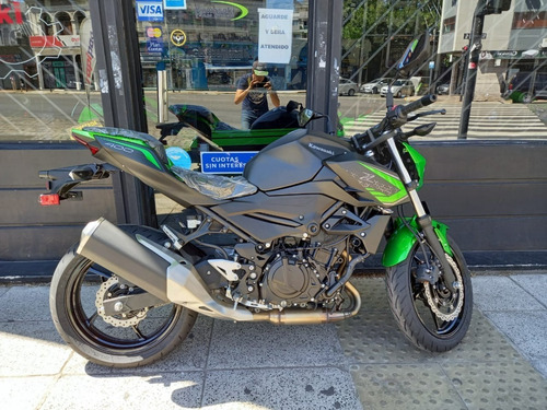 Kawasaki Z400 Okm 2021 Verde Pocas Unidades Cordasco