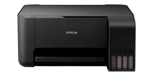 Impresora a color simple función Epson EcoTank L1110 negra 220V