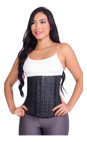 Faja Waist Trainer Cinturilla Latex 4 Hileras